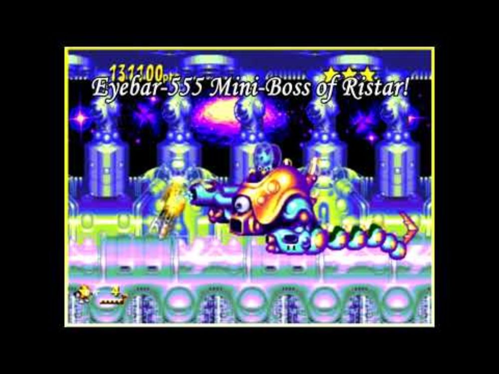 Is That a Mad Adder?! The Eyebar-555 Mini-Boss of #Ristar! #thejonnymar #shorts
