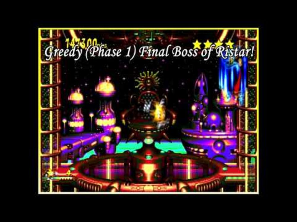 Phase 1 of the Kaiser Greedy Final Boss of #Ristar! #thejonnymar #shorts