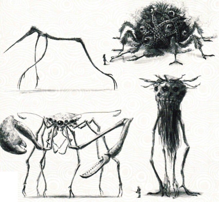 BOTW - Early Guardians concept arts