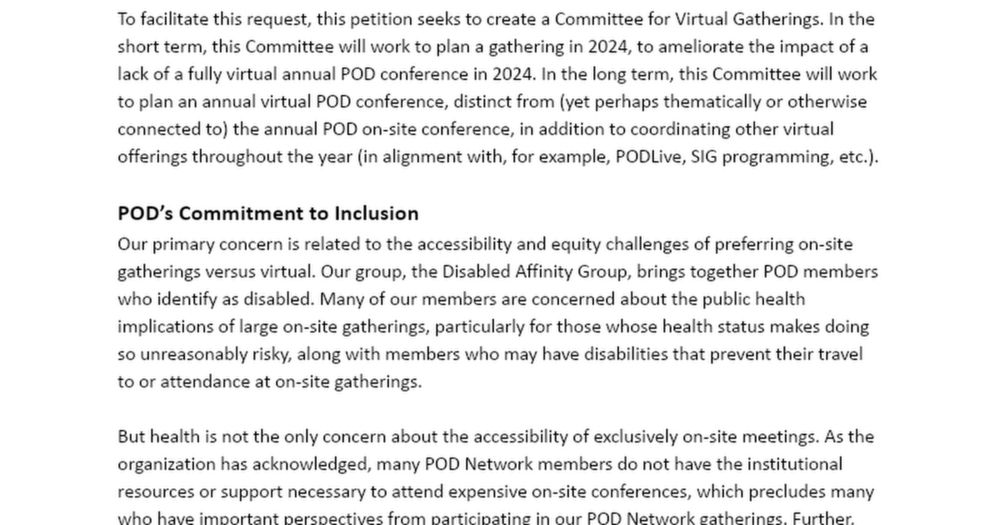 POD Network DAG petition for online meetings-rev