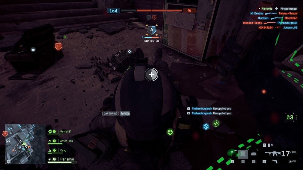 The fact that anyone can drag players out of danger and revive others is a great addition.