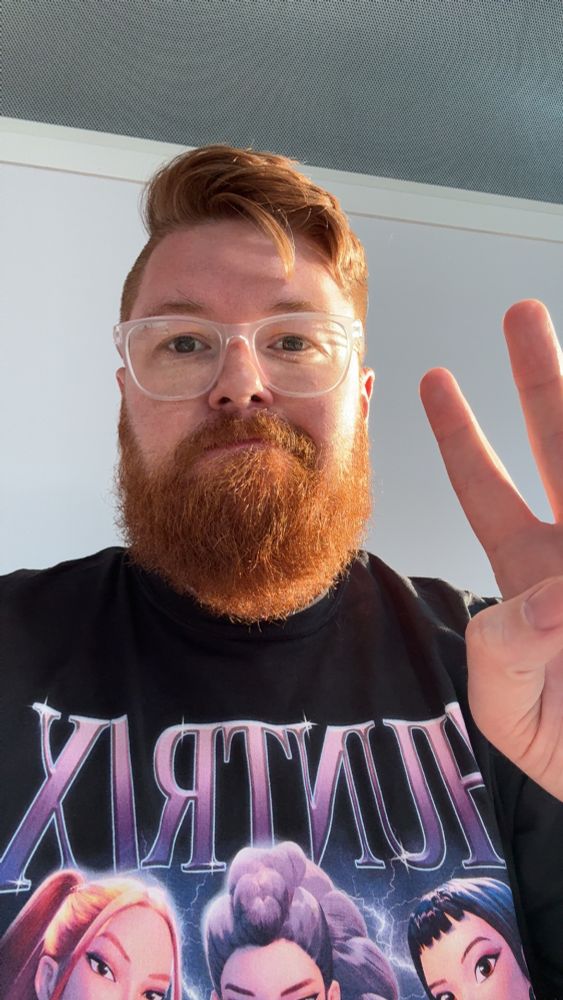 Ginger with a beard
