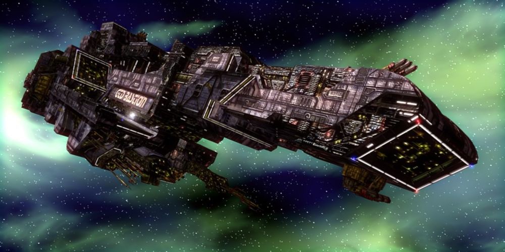GTD Bastion - a large space ship from Descent Freespace 
