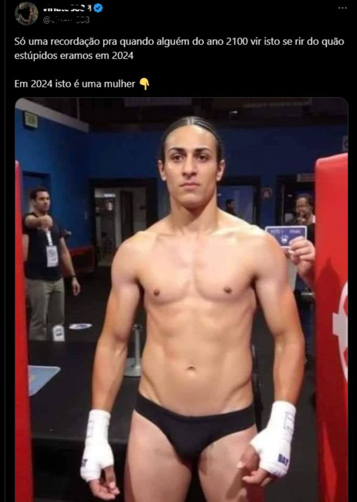 Foto vazada de Imane Khelif sem camisa prova que ela é homem! Será?