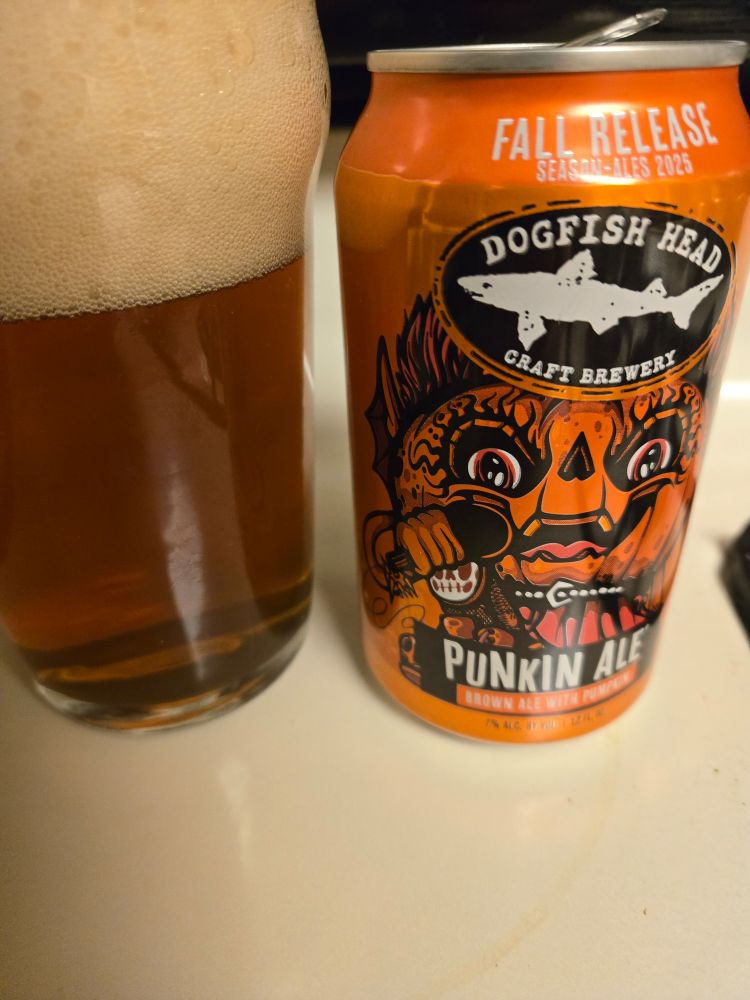 Dogfish Head Punkin Ale. 