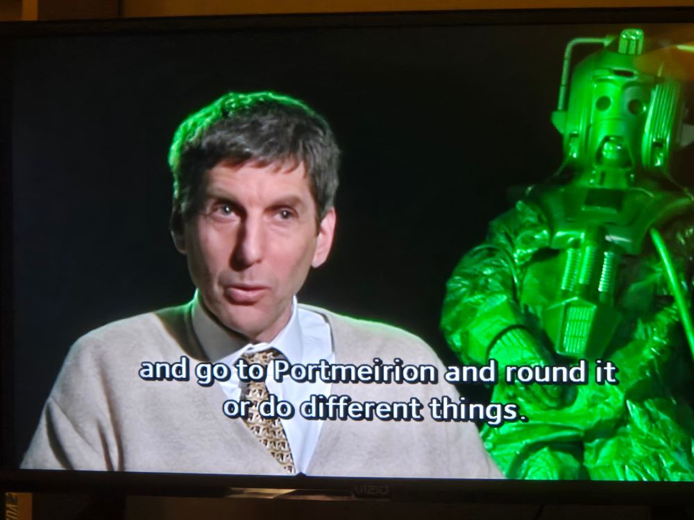 Mark Hardy interviewed : "and go to Portmeirion and round it or do different things" 