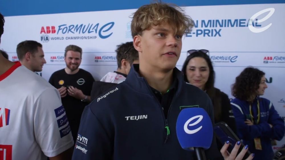 Interview with #PaulAron (rookie) - Pre BerlinEPrix (2 min 25 sec) brought to you by #CARSaLaCarta