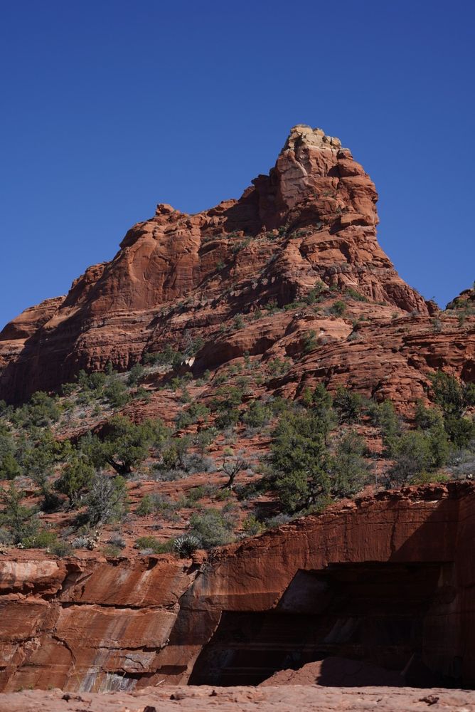 red rocks landscape photo from sedona national forest area