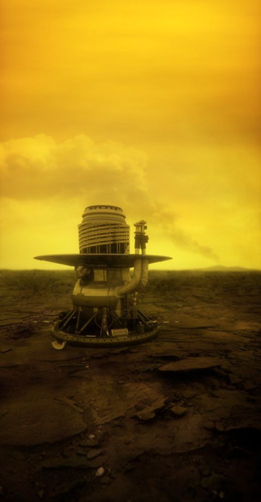 Venera 7: crushed and melted on Venus