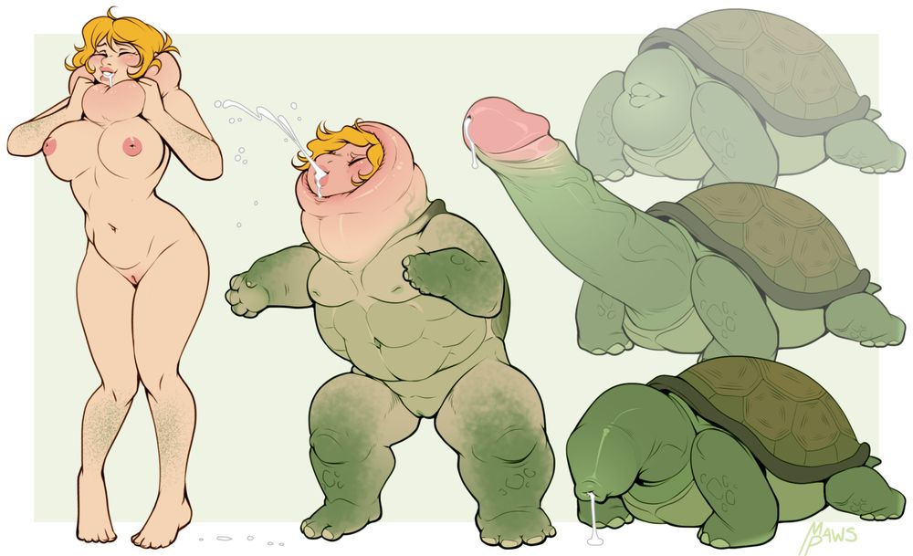 Hazel transforms into a cock-headed tortoise #CTF