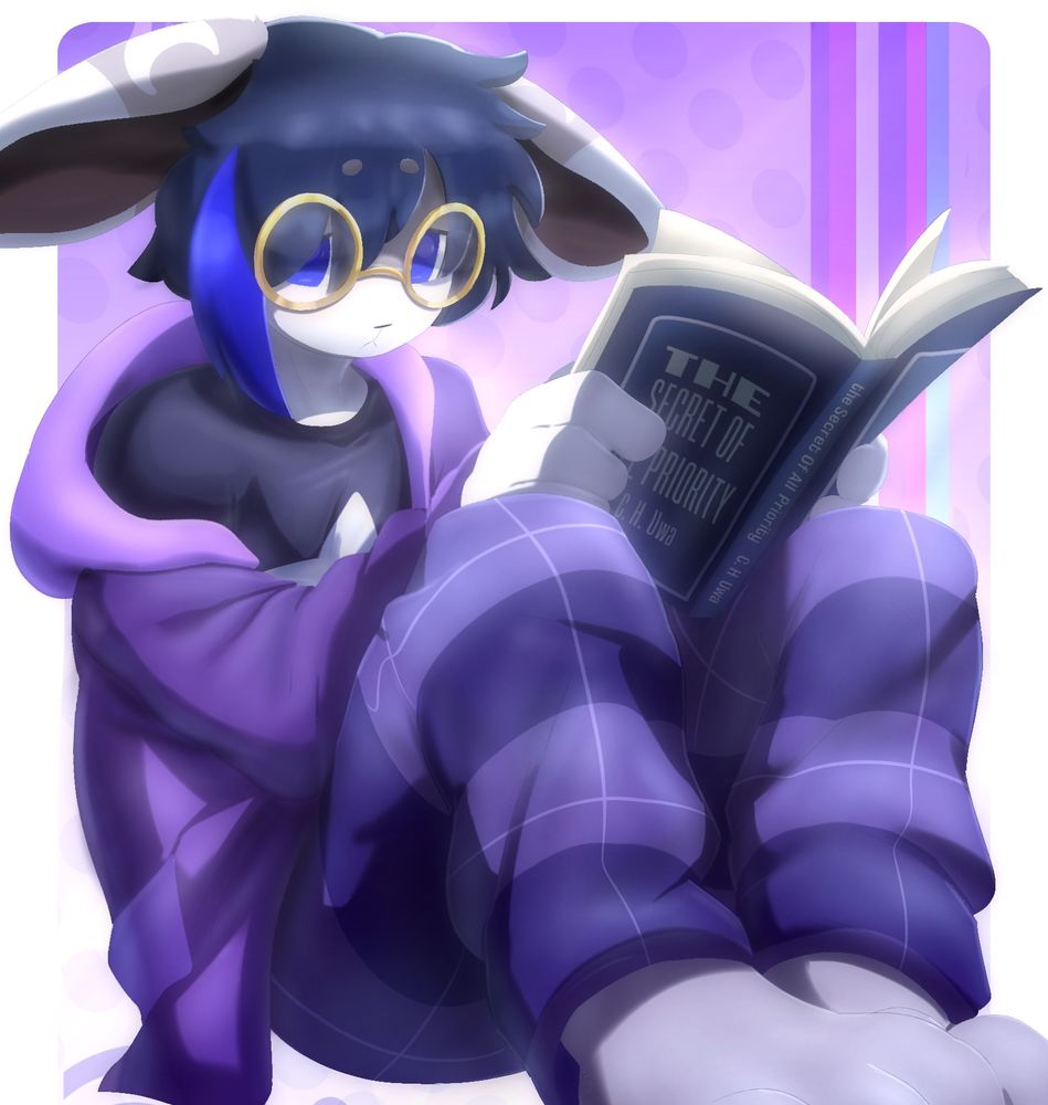 My character Ken the Bunny, the 6th member of an investigation team named AEGIS wearing normal clothes for once