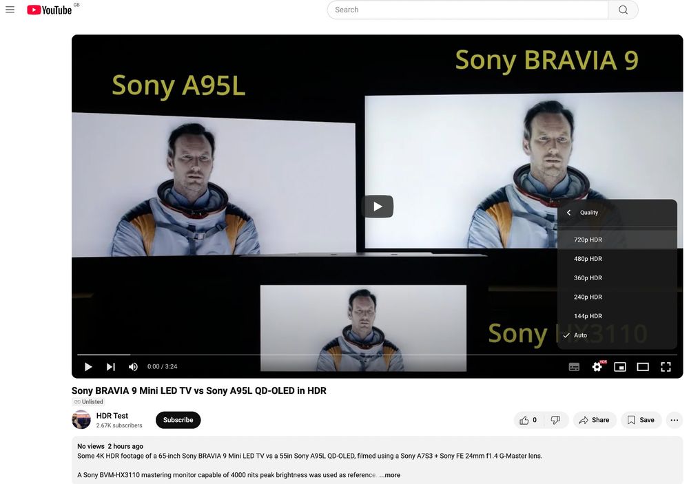 Sony BRAVIA 9 vs Sony A95L