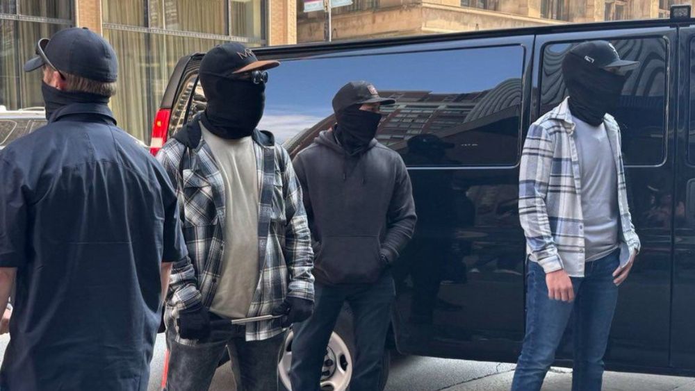Image of masked federal agents. Source: Unknown