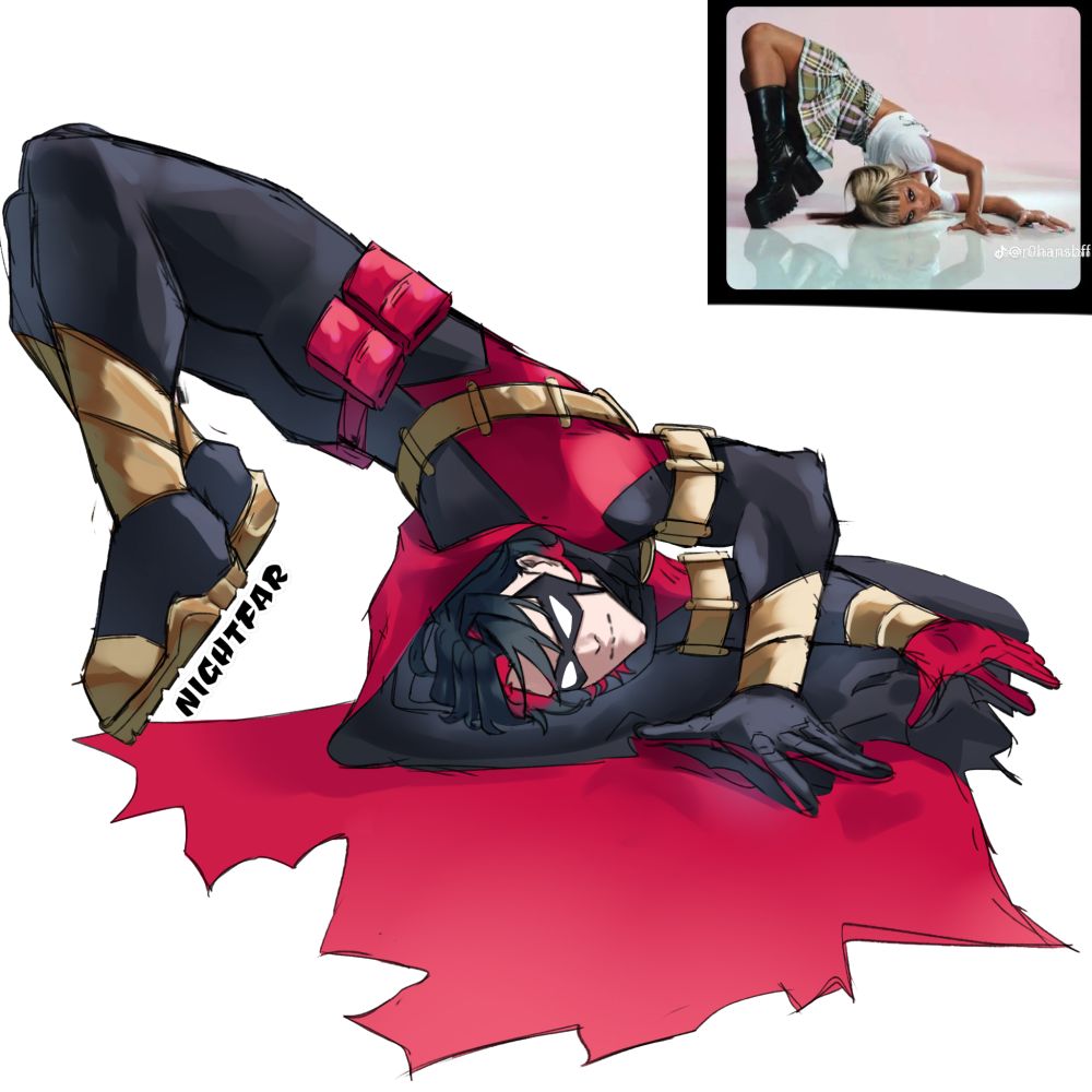 Drawing his cape sucked, love him tho