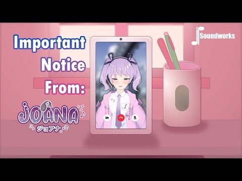 Important Notice from 【JOANA】- JP Soundworks