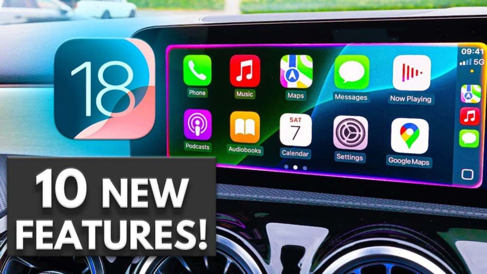 Apple CarPlay Just Got A Bunch Of Cool New Features With iOS 18