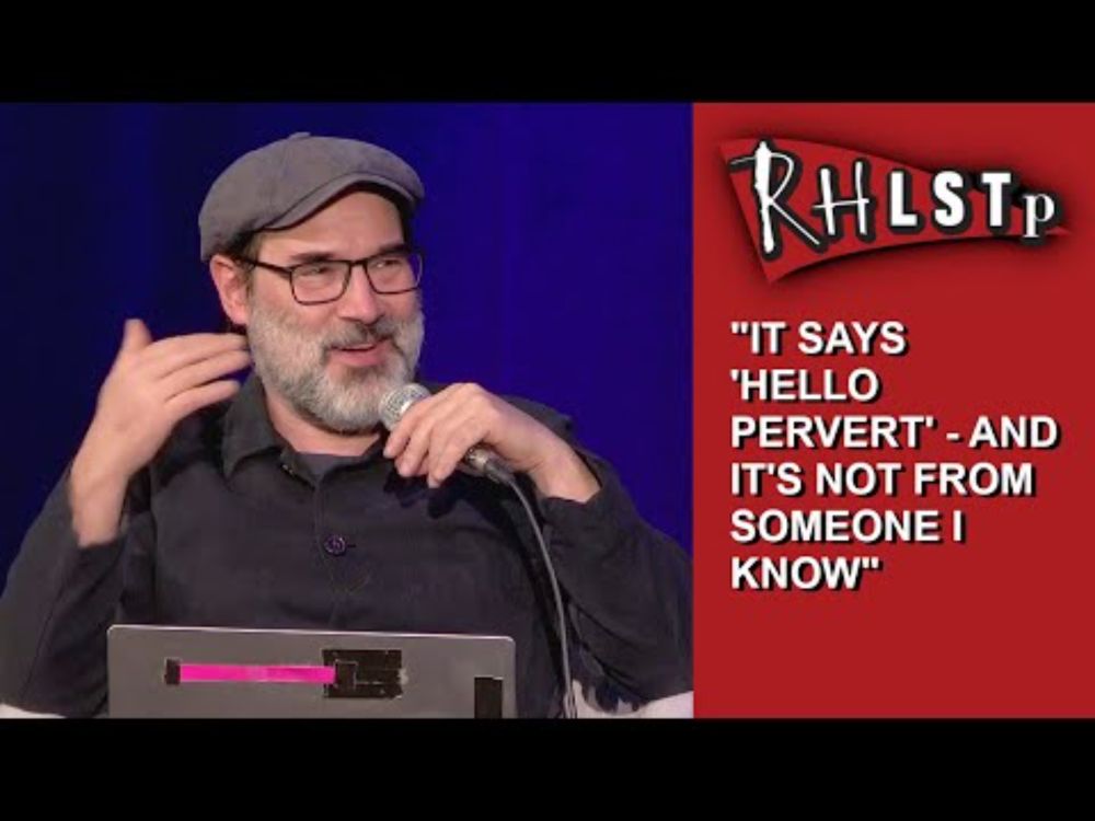 Adam Buxton on a recent spam email, and actually getting hacked - from RHLSTP 531