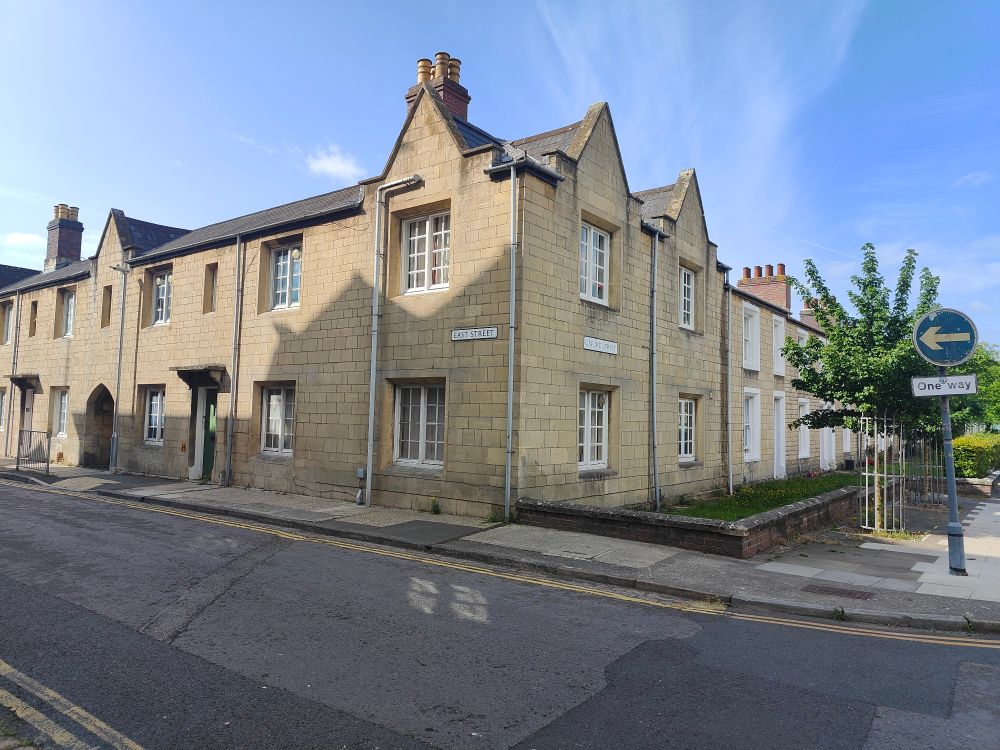 Stone built terrace houses