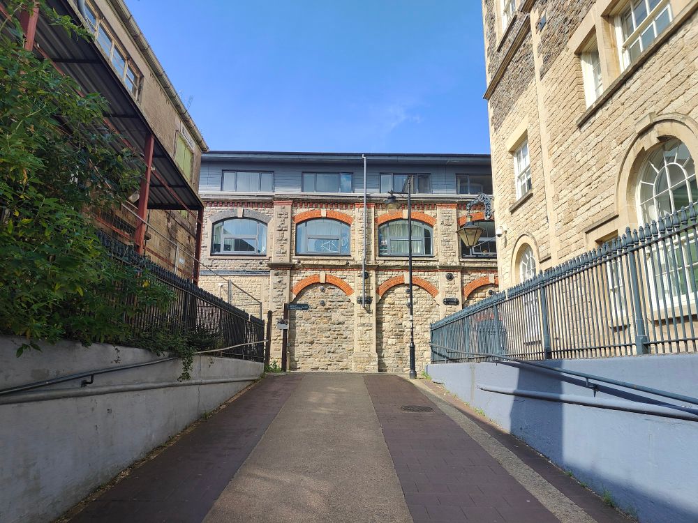 Rear of 20 shop, Swindon Railway Works 