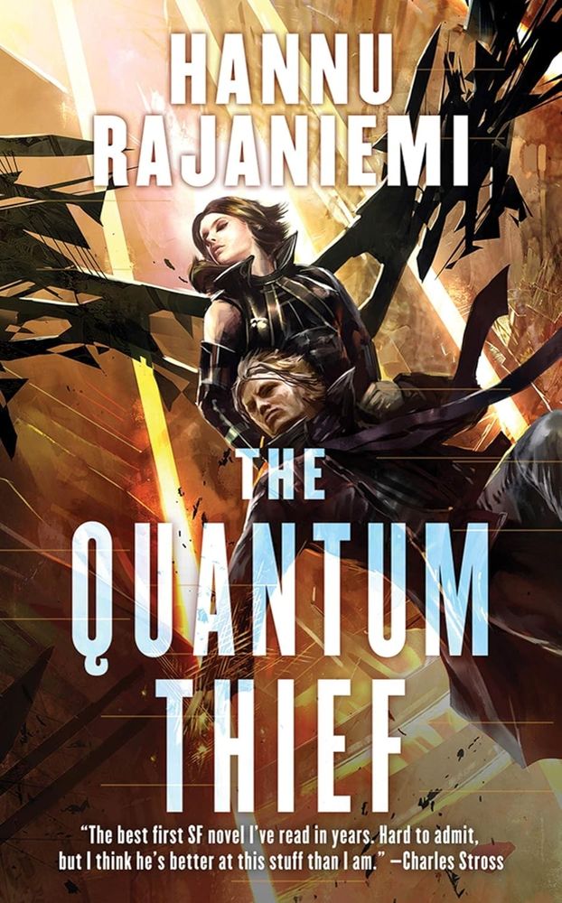 Book #1

The Quantum Thief by Hannu Rajaniemi 

Rajaniemi is a Finnish author, and he made it into this month because it was an audiobook on Libby that I was in the middle of and there were a lot of holds on it and...you know how that goes. 

Anyway, this was a fun book about a prison break and a heist with self-inflicted amnesia, rewritten history, and all kinds of crazy biotech. There was a lot going on, so I had to re-listen to lots of parts several times so I could fully grasp the little bits that I might miss....but I've started doing that in general with audiobooks anyway. I love listening to stories, but my brain doesn't retain things as well in that format, so repetition is my friend.

3.75/5 stars 