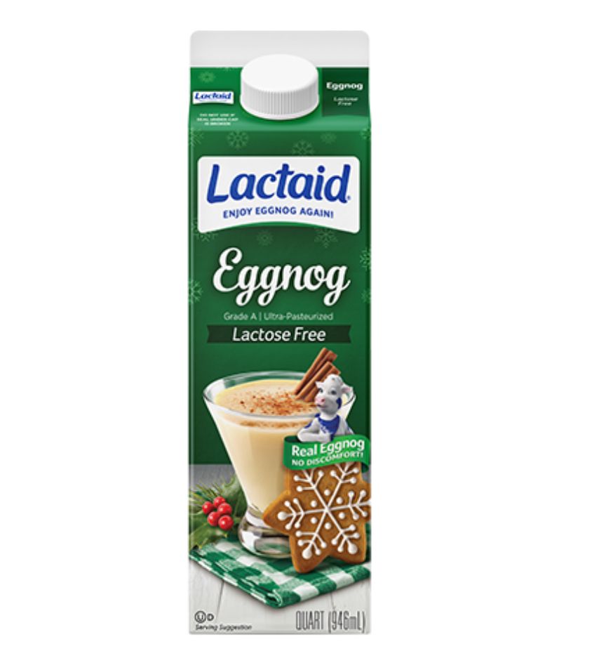 Lactaid eggnog 