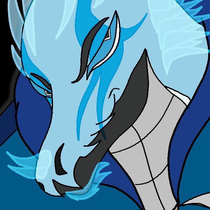 The latest art of Intosh (albeit cropped). Debating if i should change his blue hue to a darker one or black to resemble "black ice"
His name comes from Mc"Intosh" Apple and "snowstorm" in icelandic