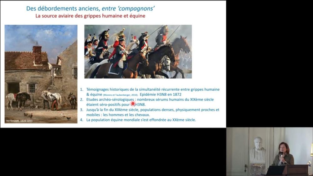 Annick Linden: Les débordements des virus Influenza A. Historique et perspectives