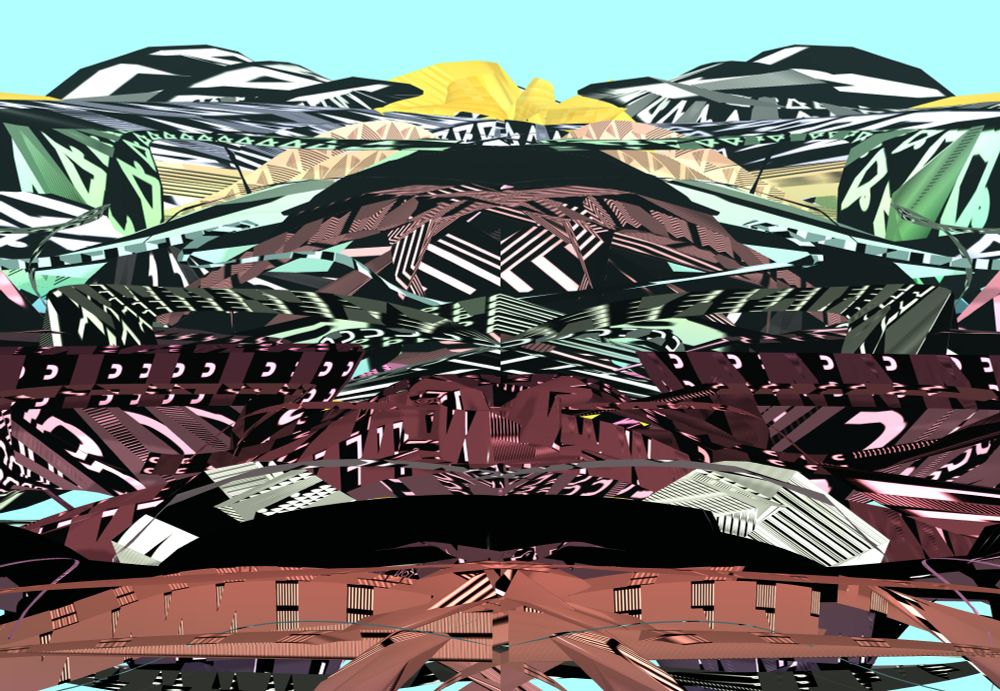 Letters of Resilience, a long form on-chain generative art project created with javascript and threejs.