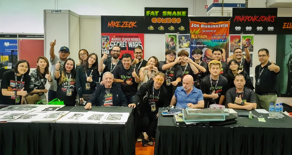 Singapore Comic Con group pic