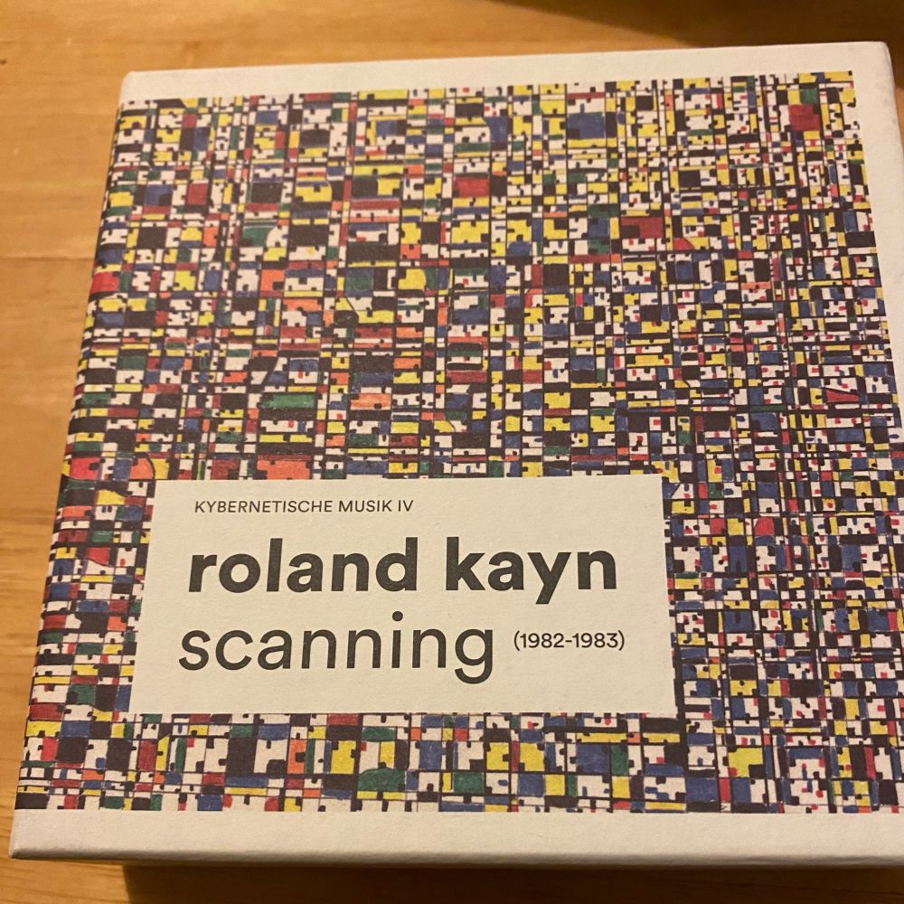 Roland Kayn boxed set - Scanning
