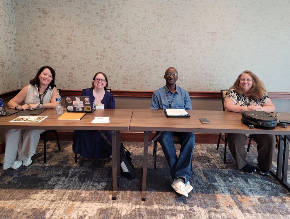 Jessica Perkins Smith, DeeDee Baldwin, Al Dorsey, and Beth Kruse at ASALH 2025