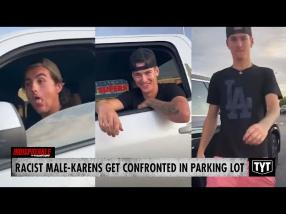 WATCH: Racist Male-Karens Get Confronted In Parking Lot Showdown