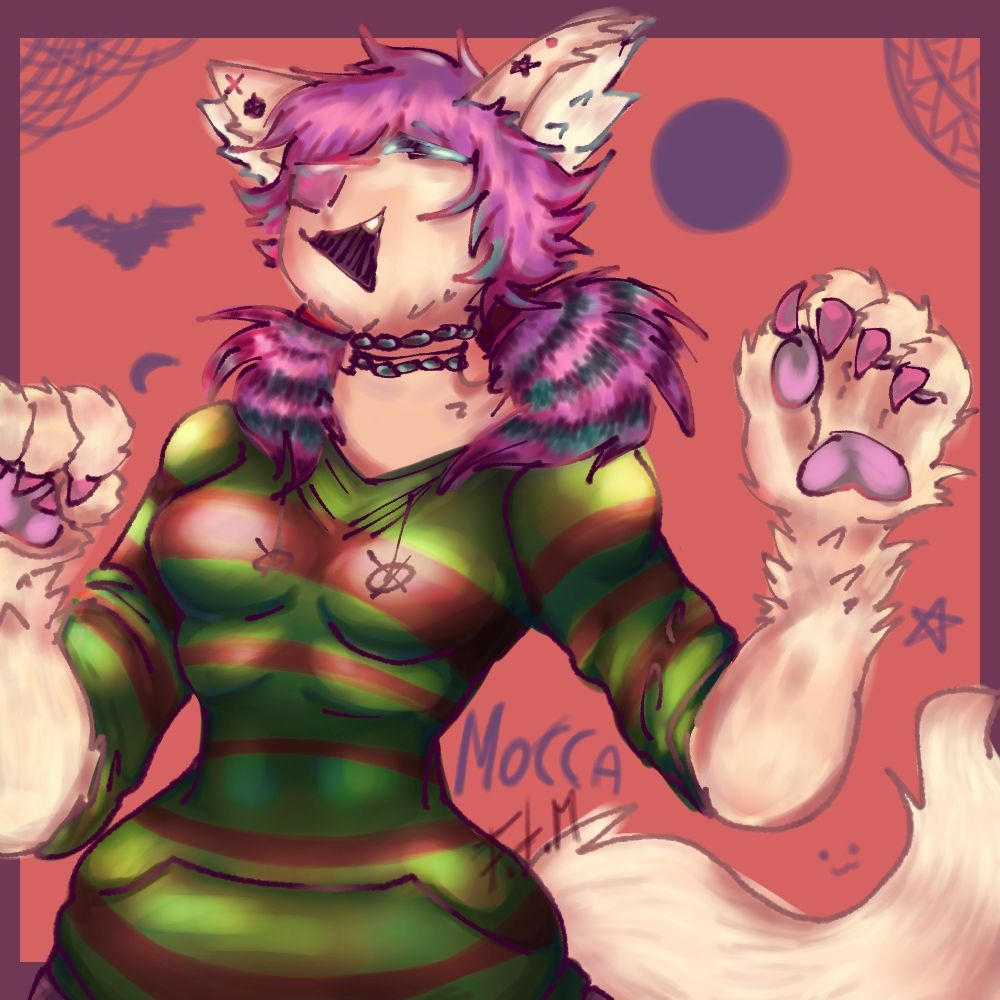 Este es mi primer oc furry 
No se aun mucho de como dibujar furrys así que acepto críticas para mejorar nvn 
También soy nuevo por aquí así que espero llevarnos bien