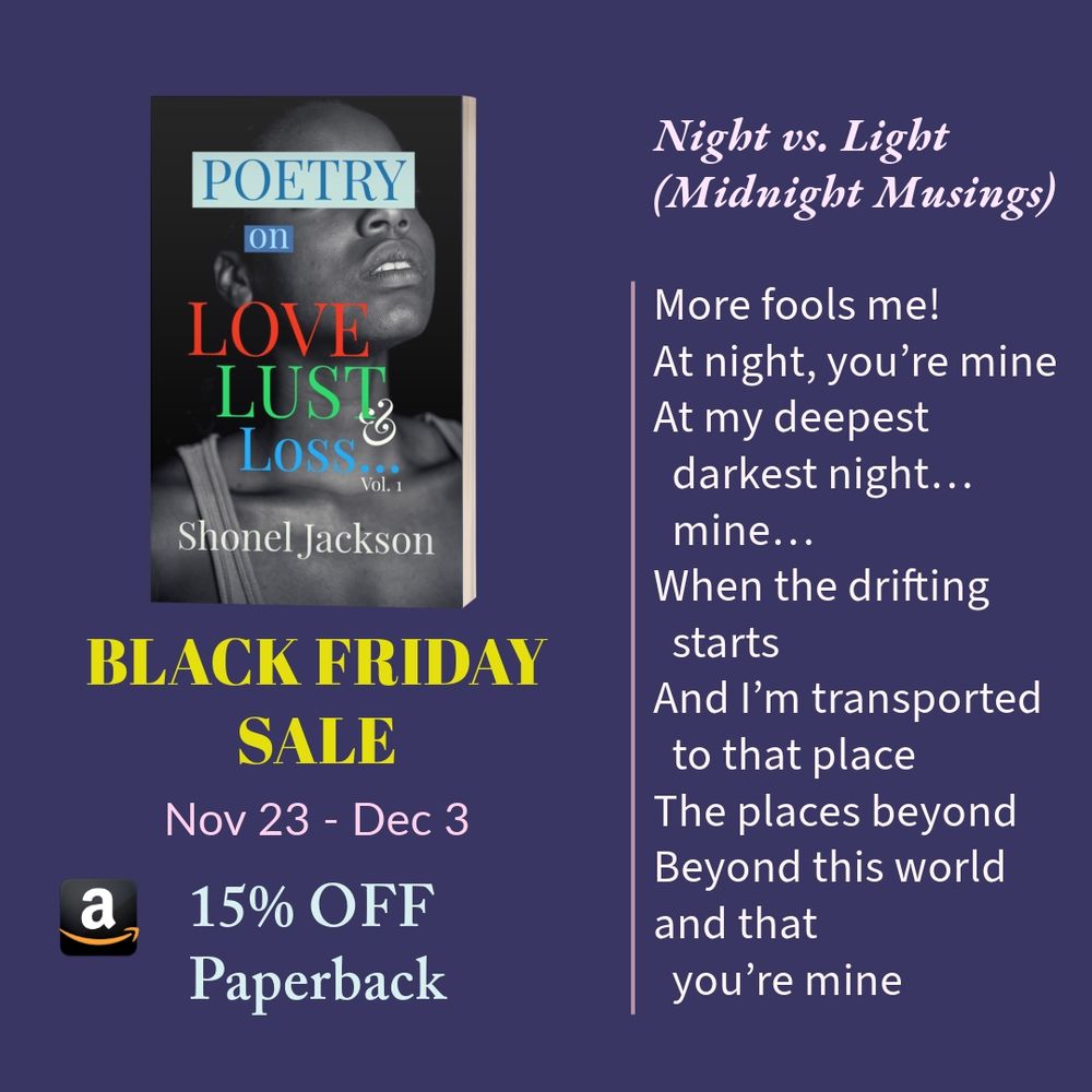 Poetry book black Friday sale 