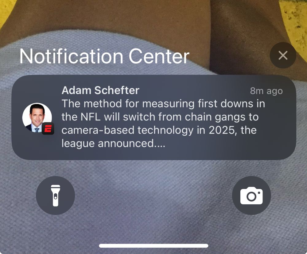 The method for measuring first downs in the NFL will switch from chain gangs to camera-based technology in 2025, the league announced….