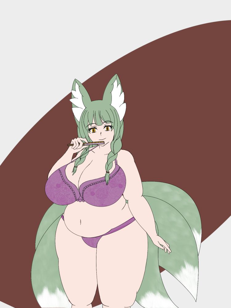 Same as the other image but replace her other outfit with underwear