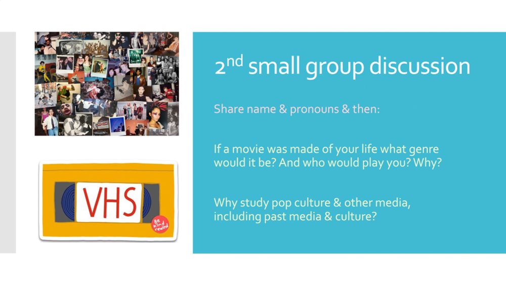 More small group discussion questions