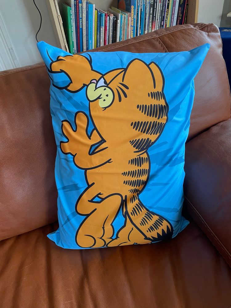 A creature showing feet