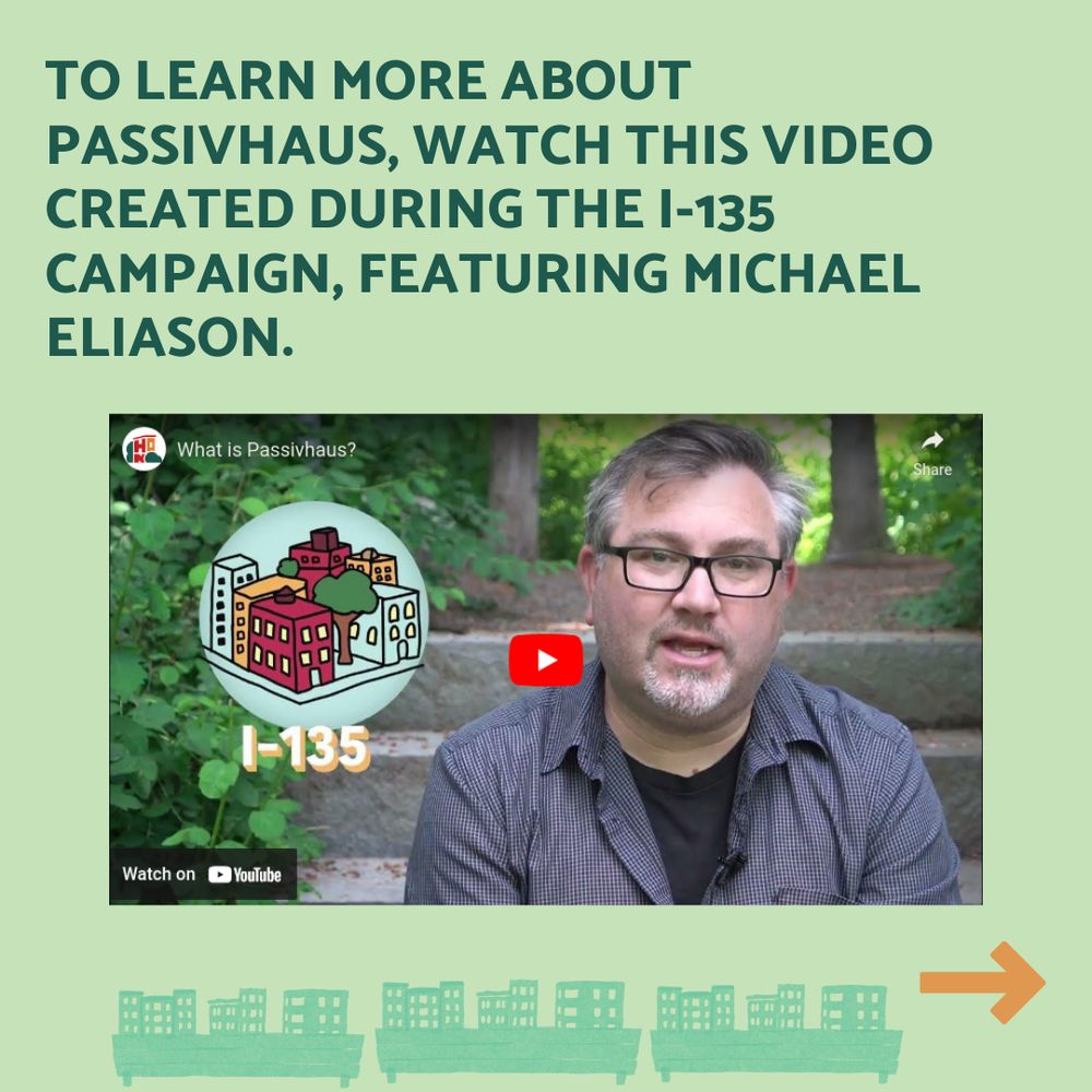 Dark green text on light green background. 
Yes on Prop 1A Logo

Youtube video of "What is Passivhaus"