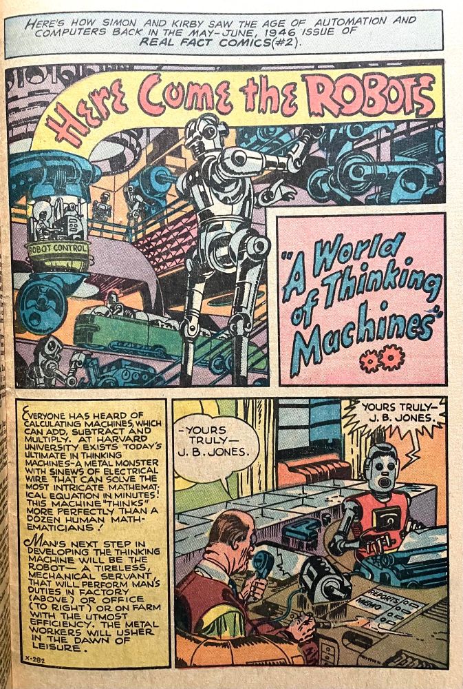 Robots doing everyday tasks. A world of thinking machines. 
