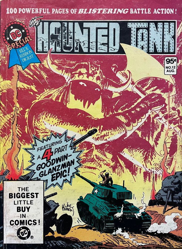 A giant apparition of an axe-wielding Viking warrior fills the sky as down below the Haunted Tank and crew look up in stunned awe