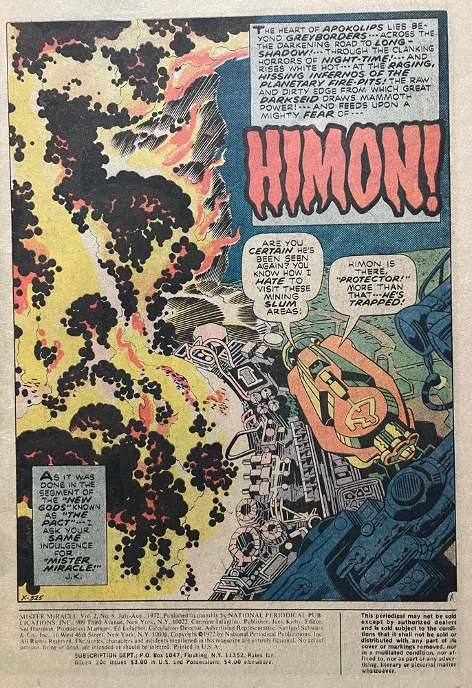 A vehicle runs along a track next to an explosion. 