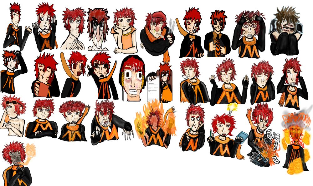 An expression chart of Mr MGC expressions.