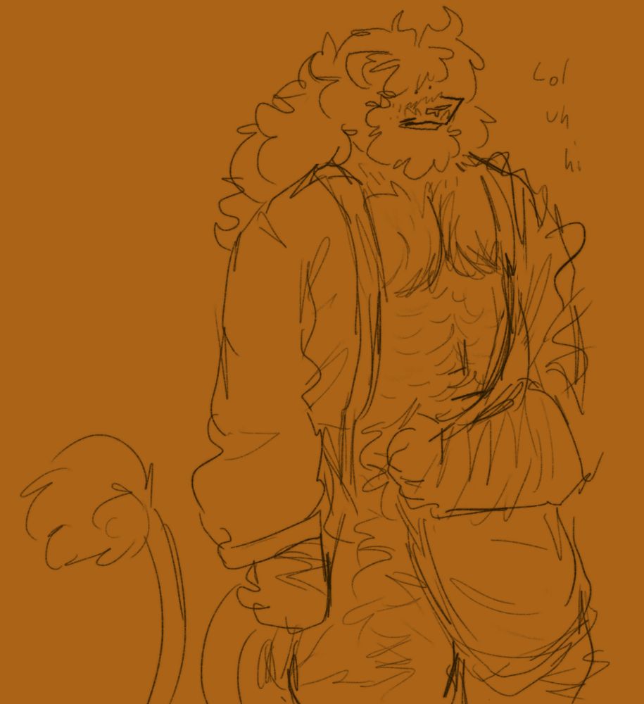 Ted stands in an open bathrobe, holding it over himself sheepishly. He has a speech bubble that reads "Lol uh hi"