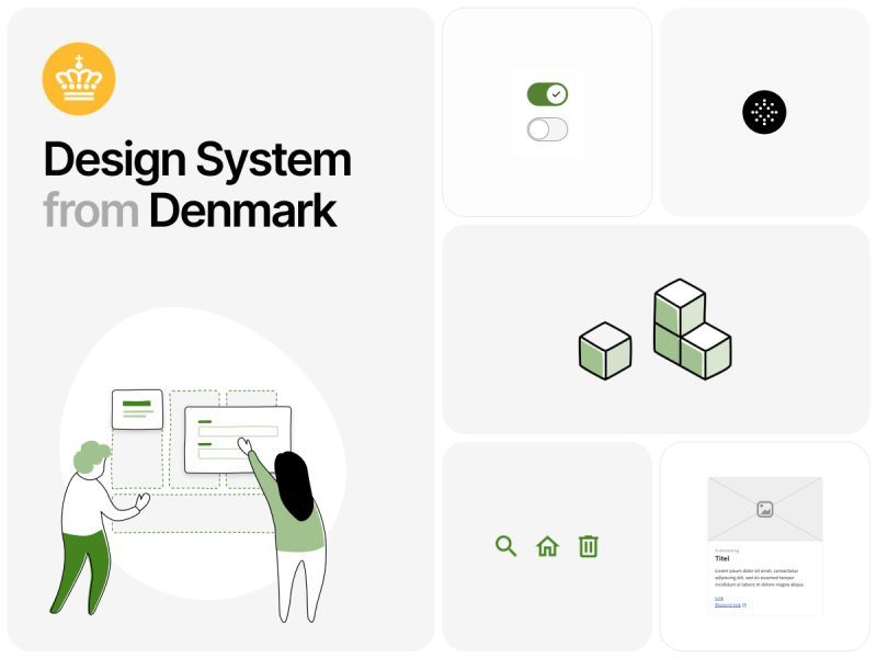 Denmark’s Det Fælles Design System (DKFDS)