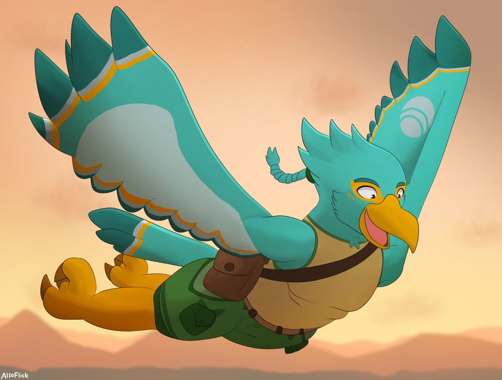 Rito flying for the first time