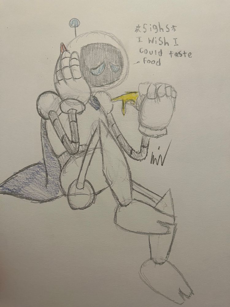 One of the down sides of being a robot…