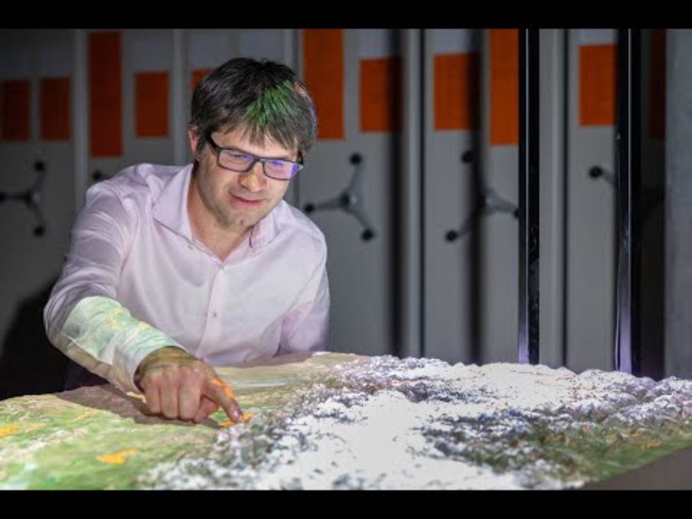 Les Alpes comme on ne les a jamais vues grâce à une maquette de visualisation 3D