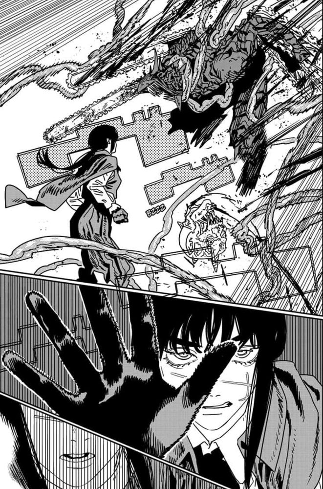 Yoru reaching out her hand