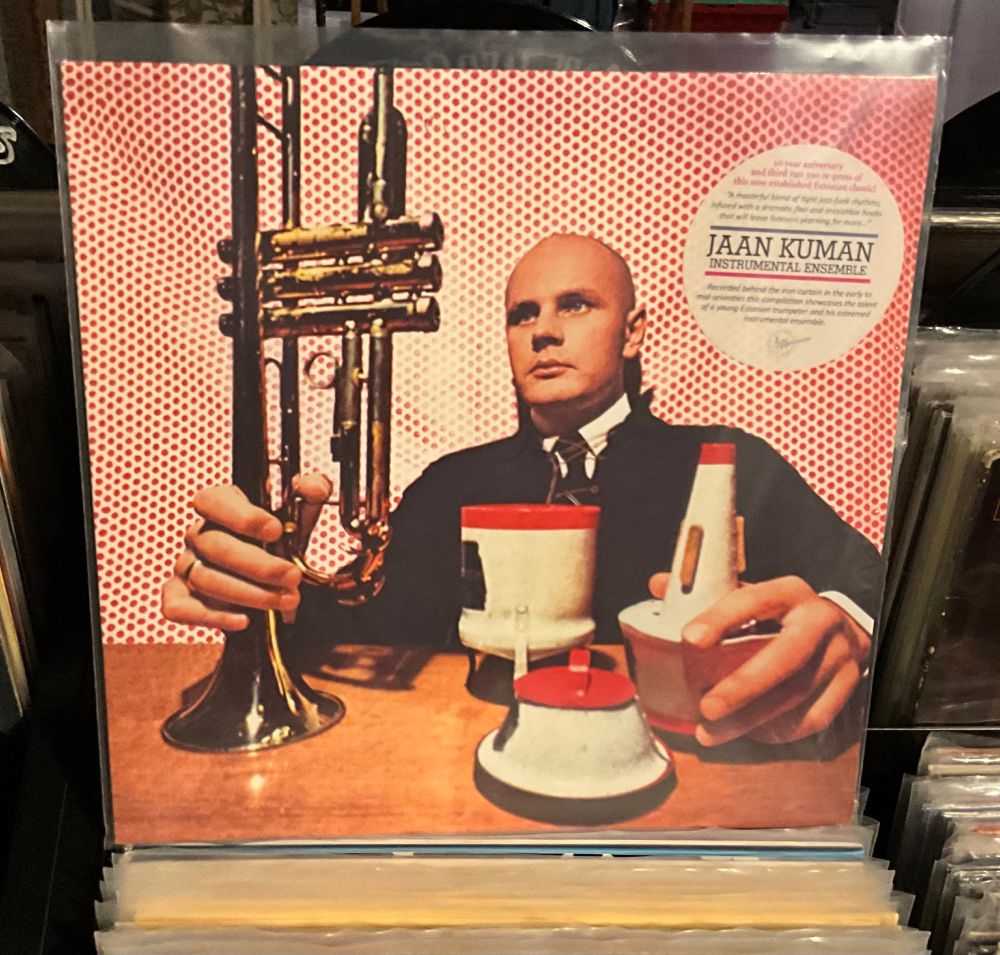 Record album of jazz artist Jaan Kuman.